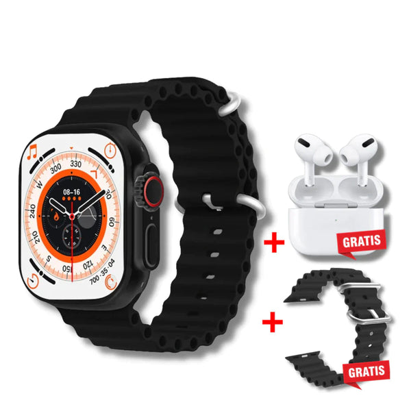 SmartWatch Series Ultra + AIRPODS PRO 2DA GENERACIÓN GRATIS + CORREA DE REGALO